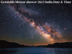 Geminids Meteor Shower 