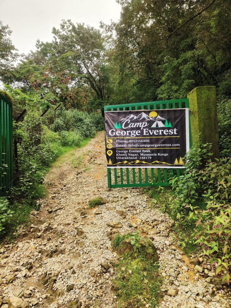 George Everest entry gate